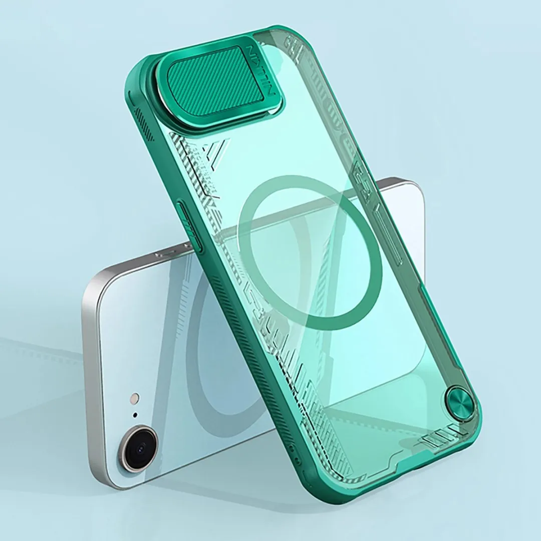 Nillkin Iceblade Prop Magnetische Hoes iPhone 16E - Zwart - afbeelding 3 van 6