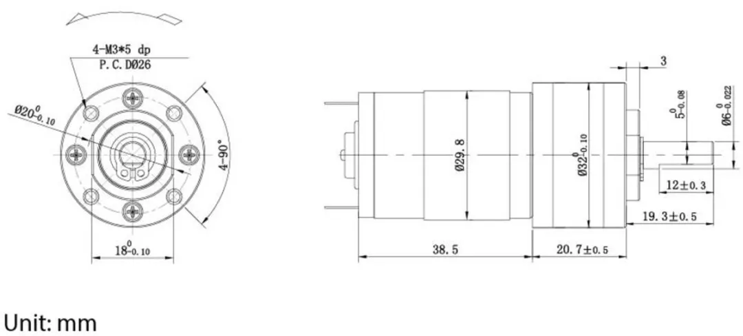 Tru Components TC-13609492 Gelijkstroommotor 12V 1.0A