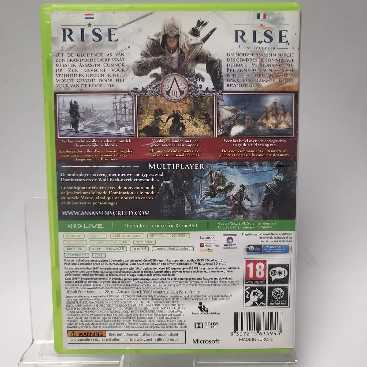 Ubisoft Assassin's Creed III - Singleplayer