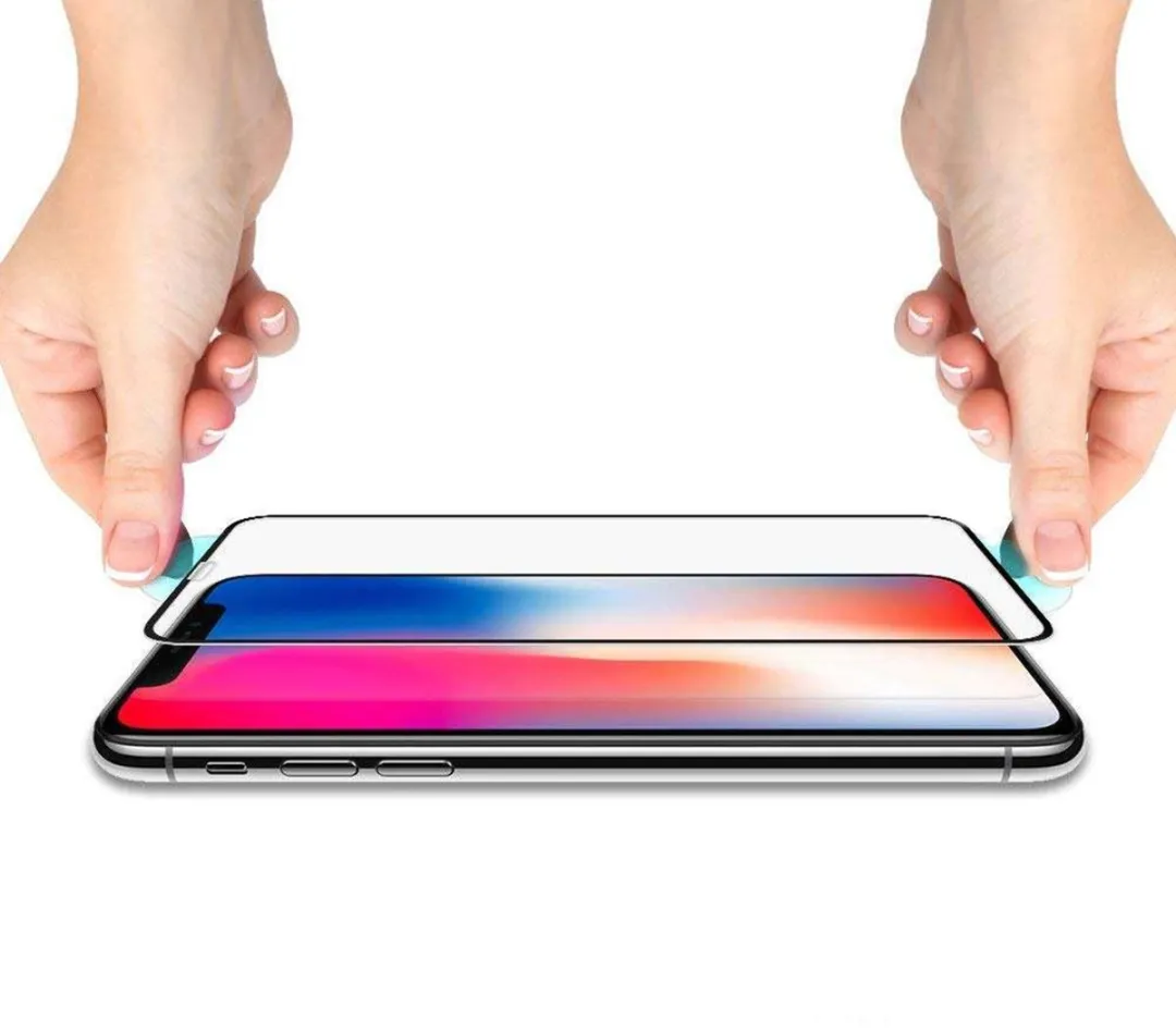 Spigen Full Cover Glass iPhone 11 Pro Max - 065GL25232 - Zwart - afbeelding 4 van 6