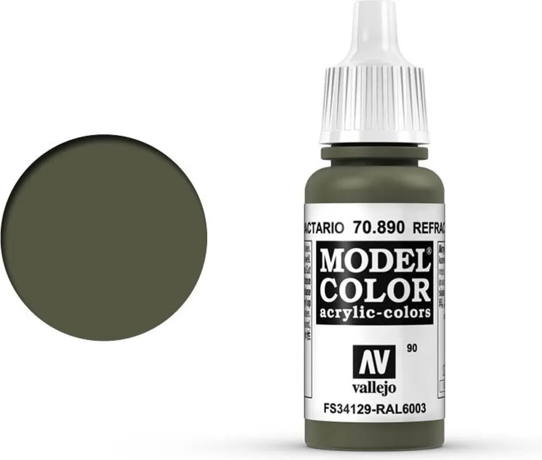 Vallejo Model Color Refractive Green Acrylverf 17ml