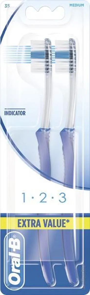 Oral-B 1 2 3 Indicator Tandenborstel