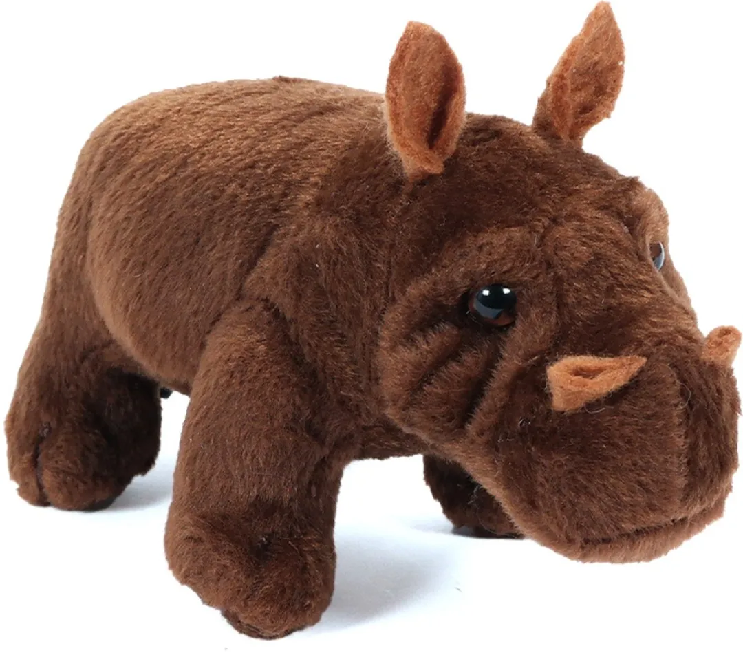 PIA Soft Toys Pluche Nijlpaard Knuffel 15cm