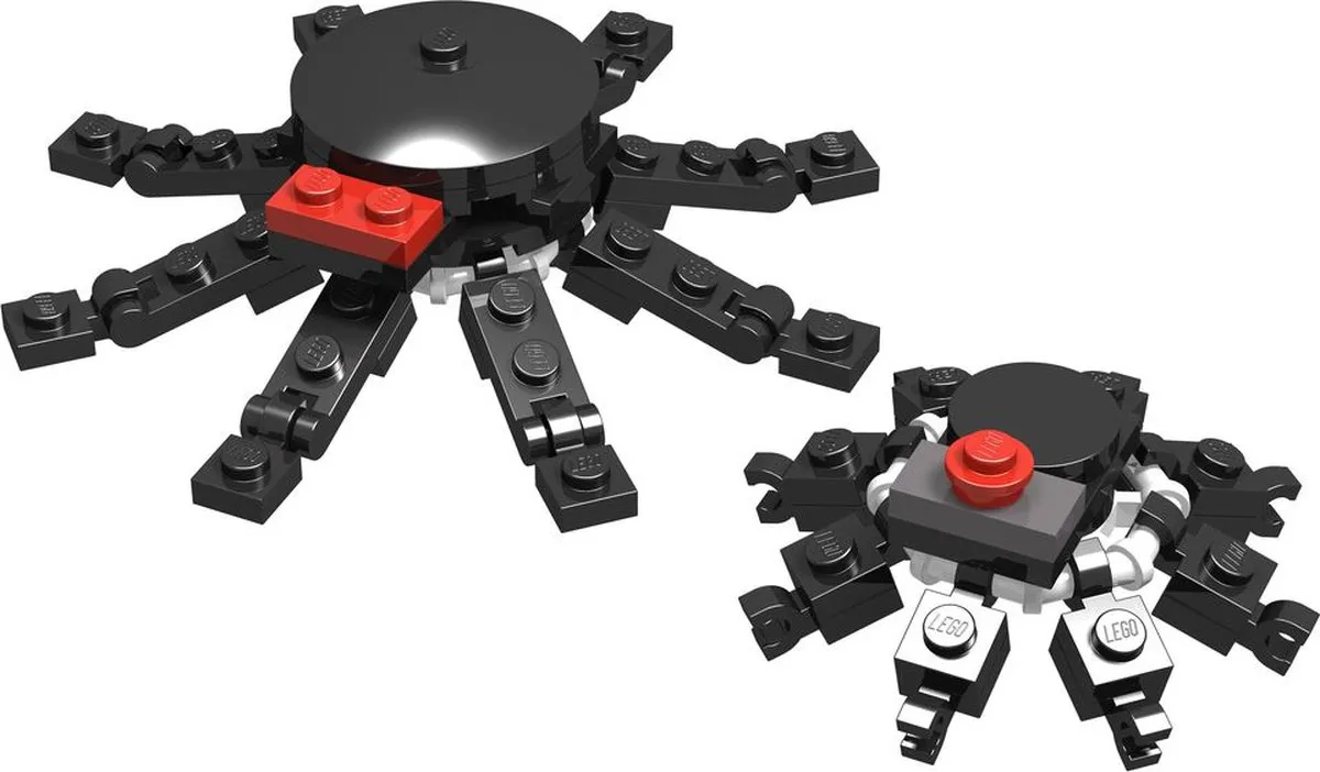 LEGO Halloween Spinnen Set 54 Stukken - Multi
