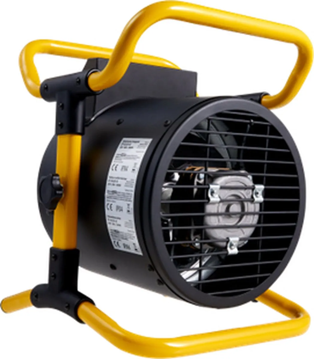 Stanley ST-52-231-E Ventilatorverwarming 2000W - 3 standen - Zwart/Geel - afbeelding 6 van 6