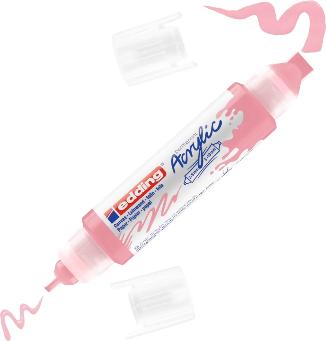 edding 5400 3D Double Liner Acrylmarker - Classy Mauve