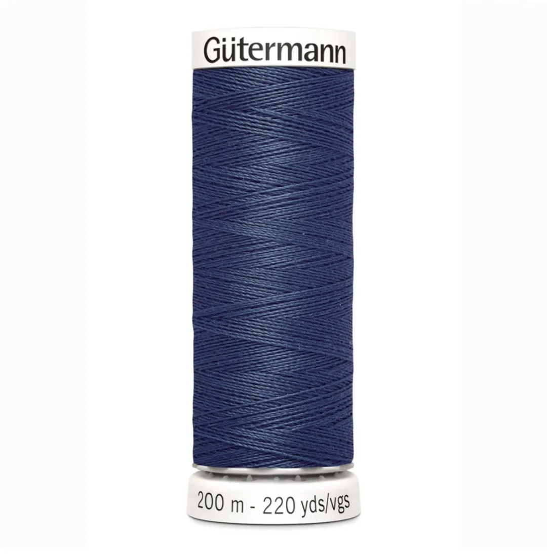 Gutermann Polyester Naaigaren 200m - Blauw