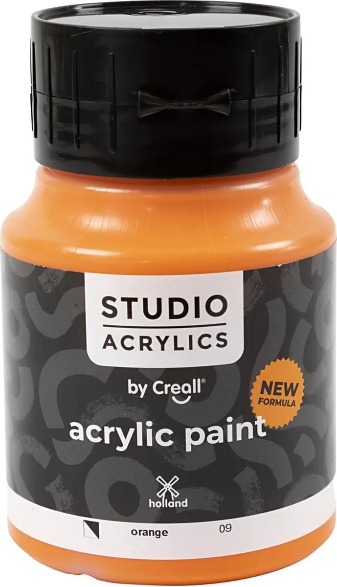 Creativ Company Creall Studio Acrylverf Oranje 500ml