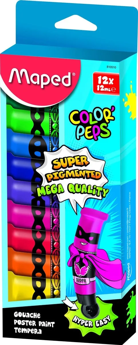 Maped Color'Peps Plakkaatverf 12ml