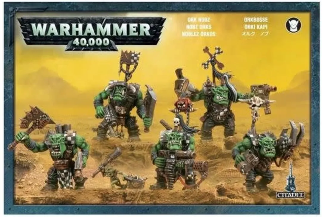Games Workshop Orks Nobz - 104 Onderdelen