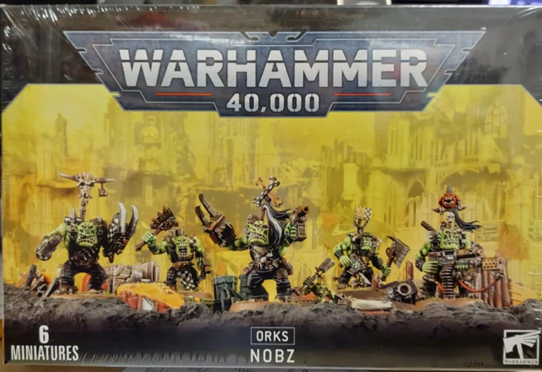 Games Workshop Orks Nobz - 104 Onderdelen