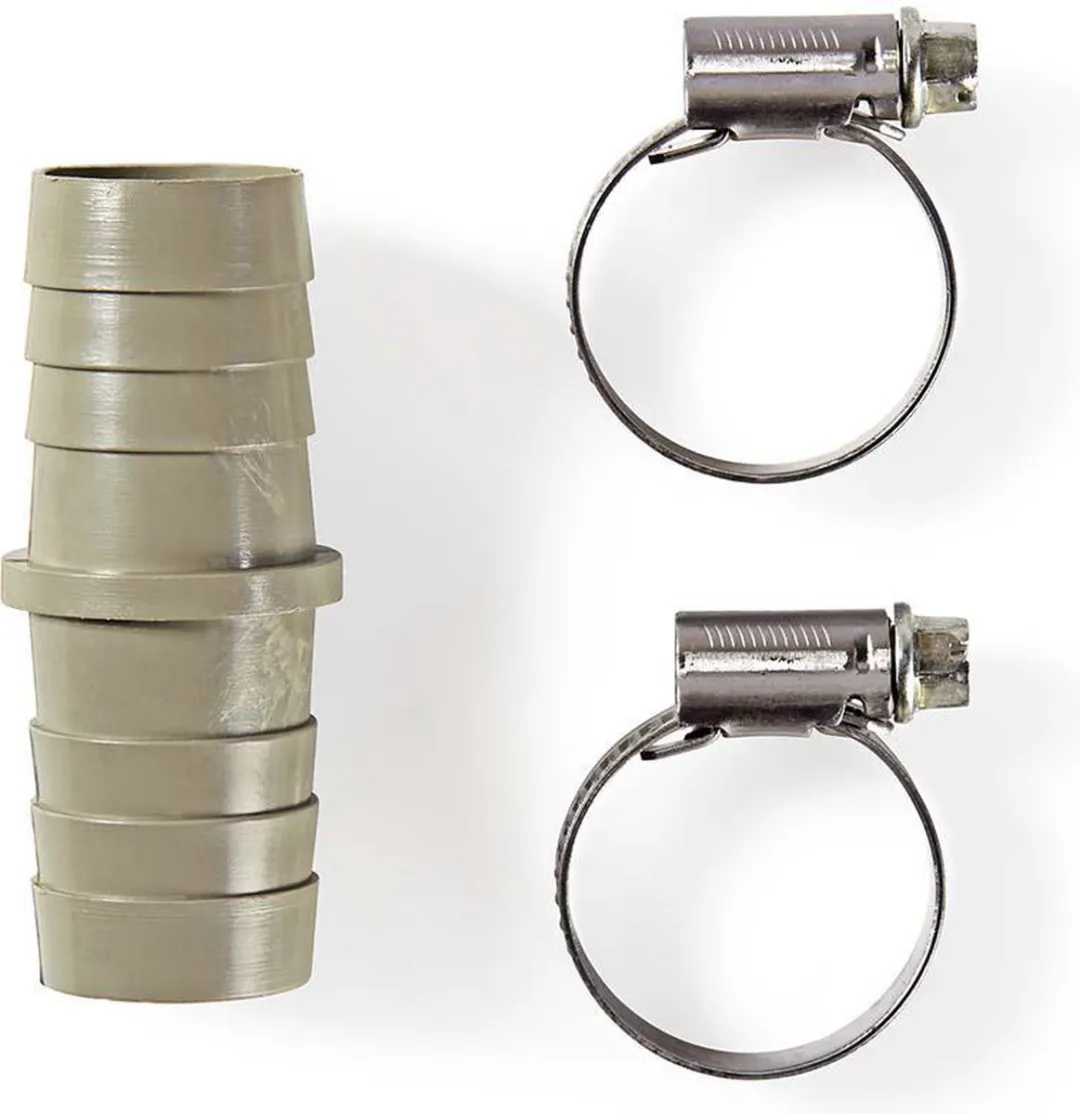 Nedis WAEP1919CL Verlengstuk 19mm - Grijs/Metalen klemmen