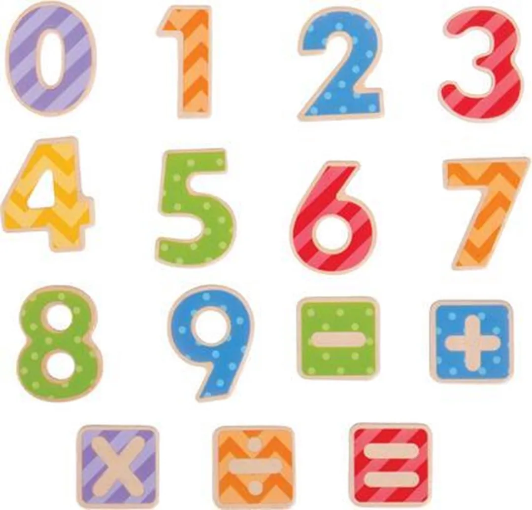 BIGJIGS Magnetic Numbers - 10 Stuks - BJ266