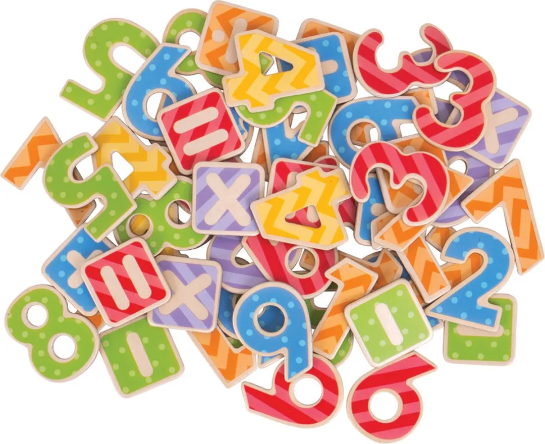 BIGJIGS Magnetic Numbers - 10 Stuks - BJ266