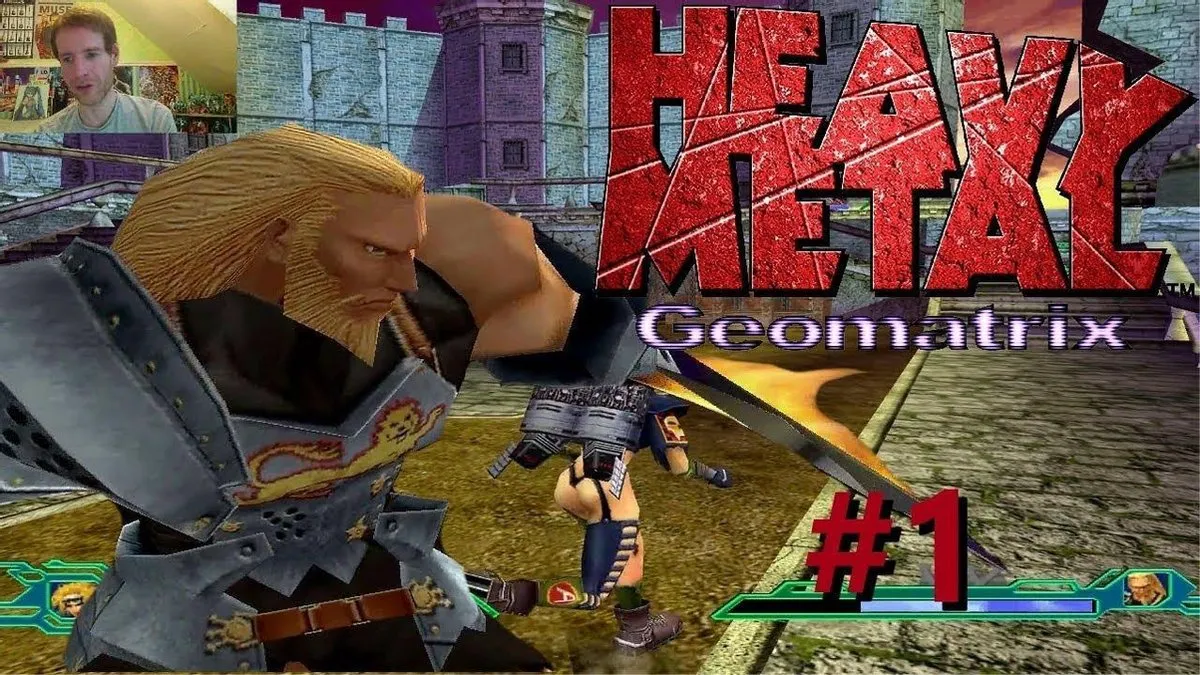 Capcom Heavy Metal Geomatrix Dreamcast