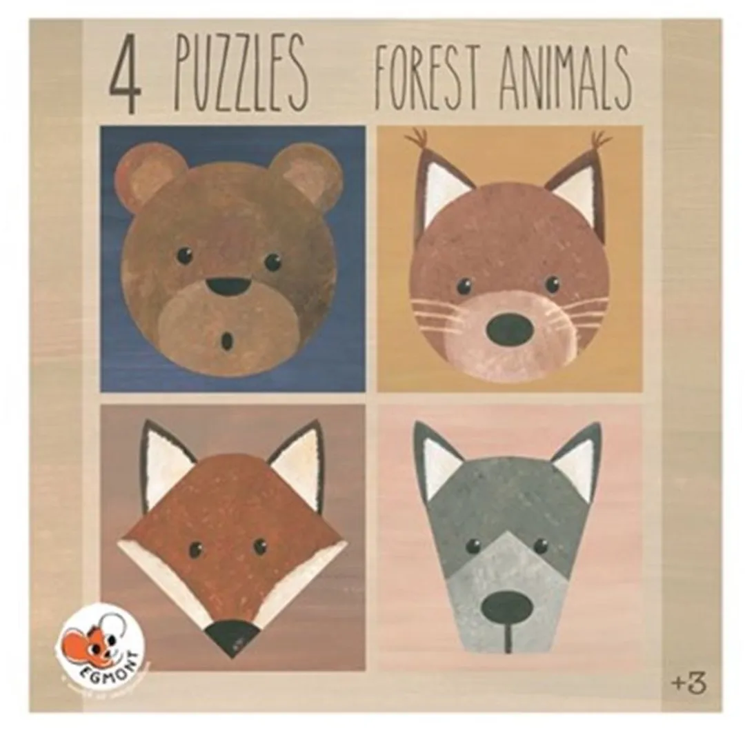 Egmont Toys Bosdieren Puzzle 423234 Stuks