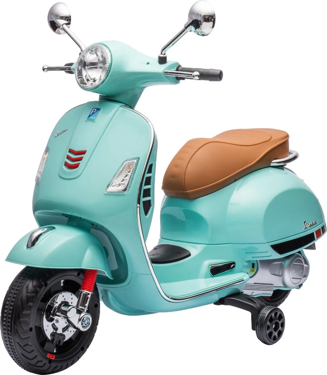 Eco Toys Elektrische Vespa Scooter Stonegreen