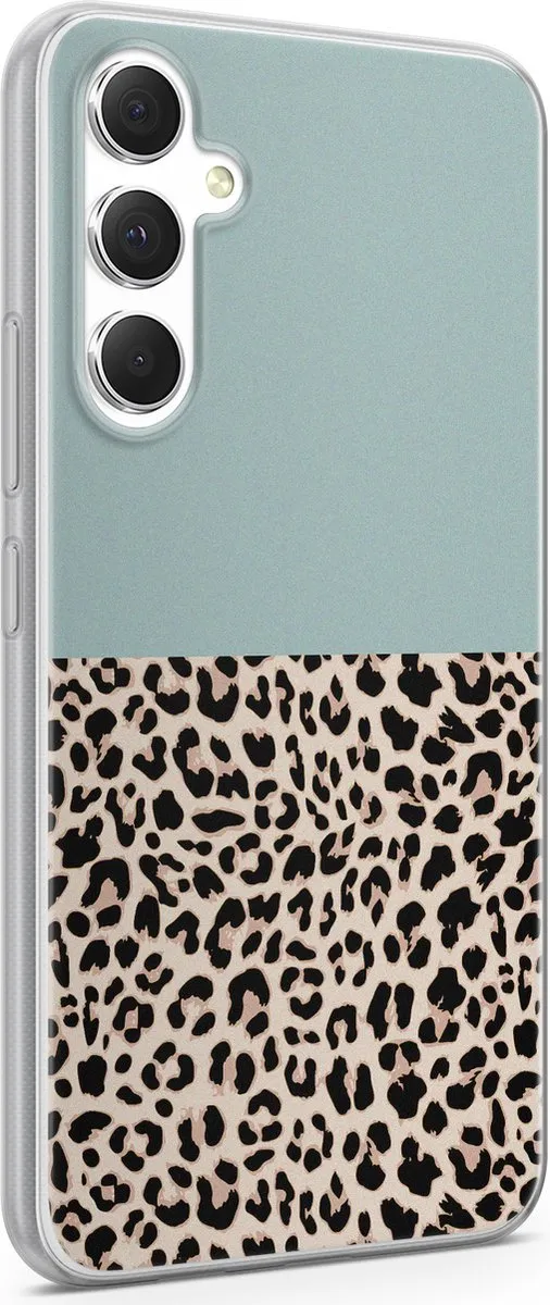 Casevibes Hoesje Samsung Galaxy S20 FE - Marble Faces - Blauw