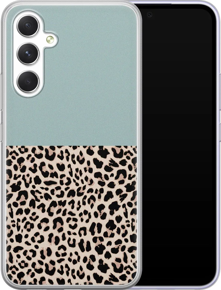 Casevibes Hoesje Samsung Galaxy S20 FE - Marble Faces - Blauw