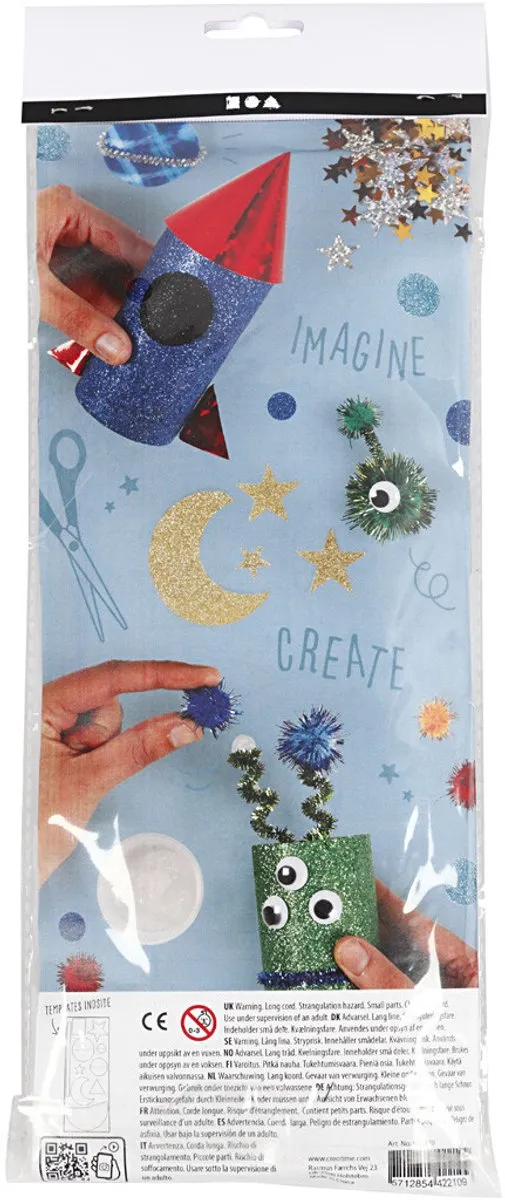 Creativ Company Basismaterialen Set Ruimte - Meerkleurig