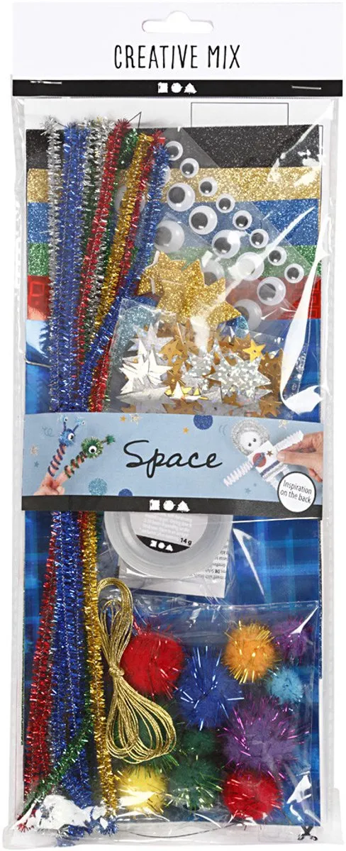 Creativ Company Basismaterialen Set Ruimte - Meerkleurig