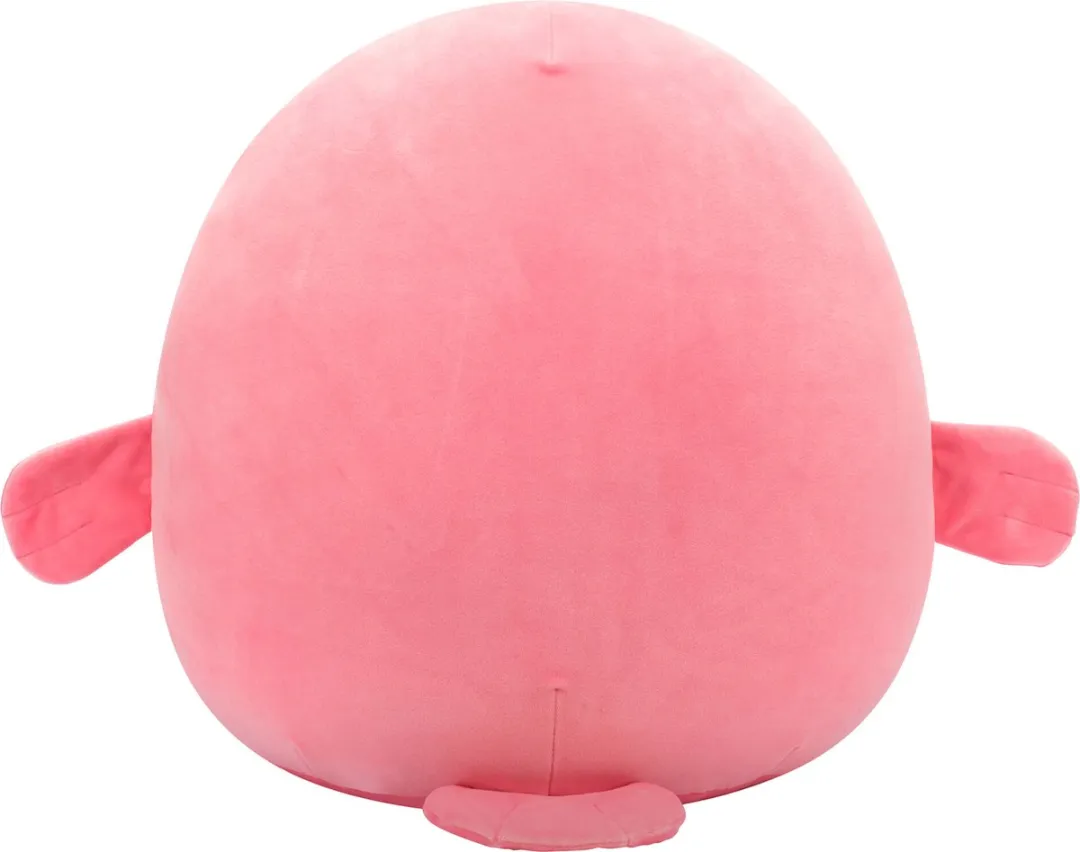 Squishmallows Morlai Coral Manatee Pluche - 40cm - Roze/Wit