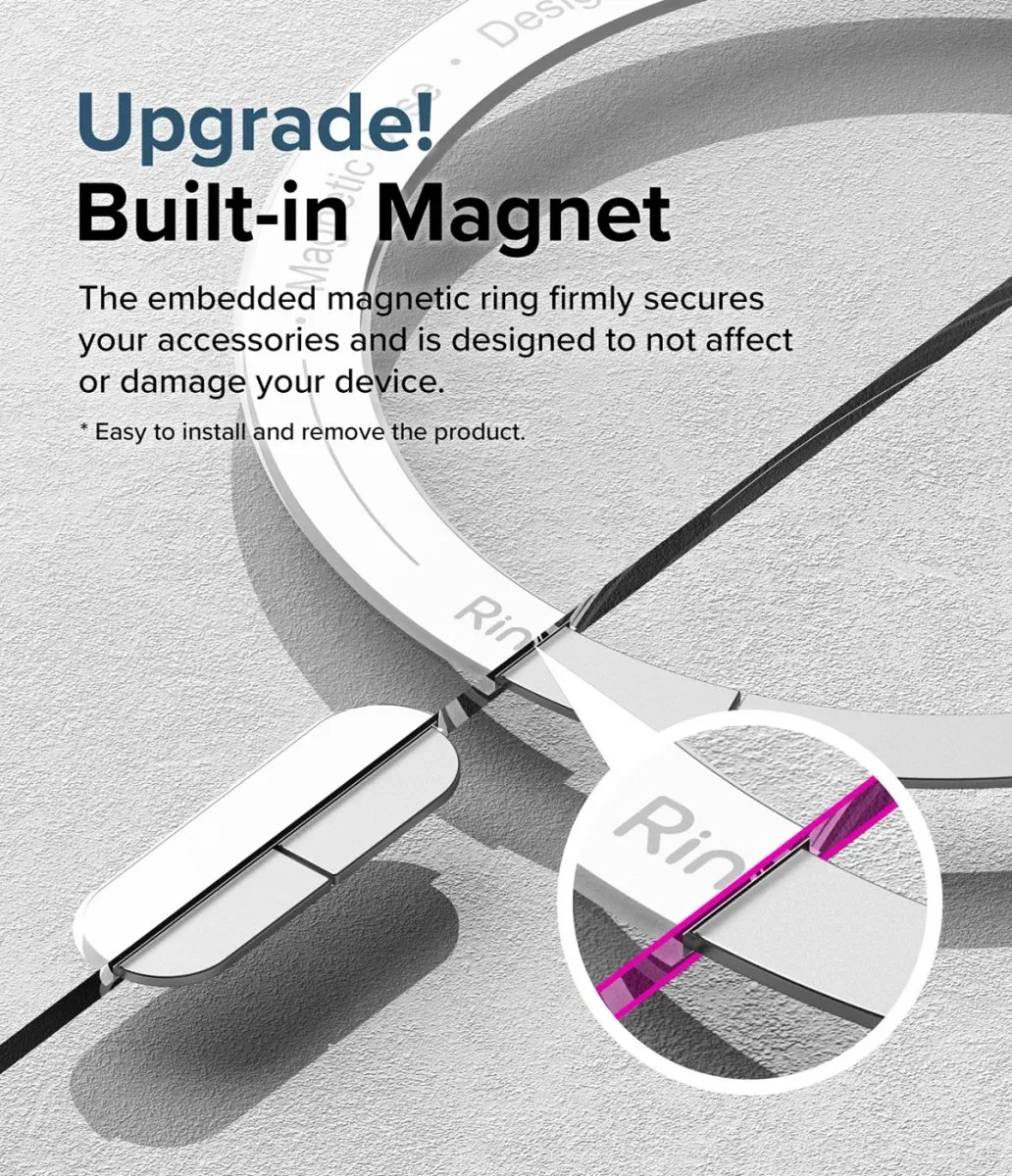 Ringke Fusion MagSafe Hoesje ACS-04771 - iPhone 15 Plus - Transparant Matte