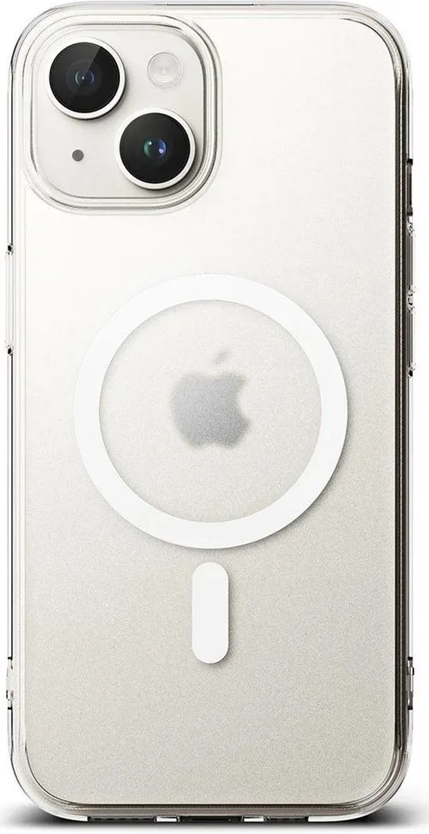 Ringke Fusion MagSafe Hoesje ACS-04771 - iPhone 15 Plus - Transparant Matte