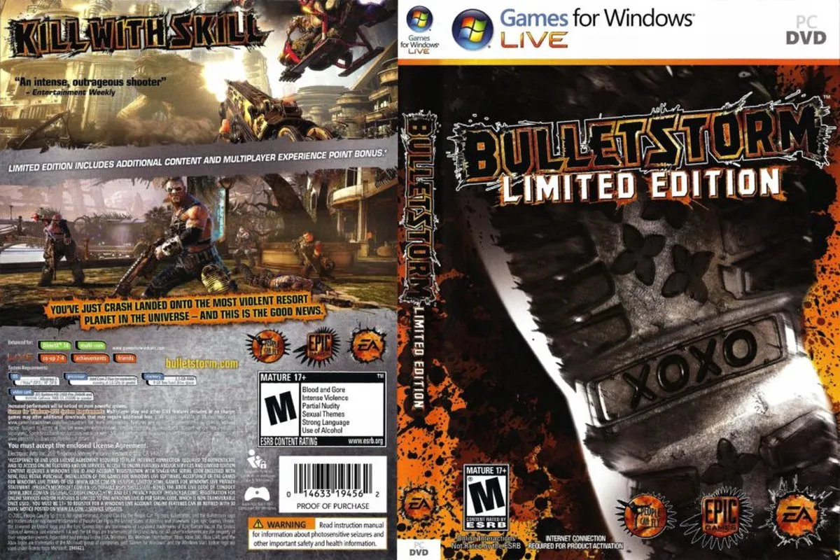 EA Bulletstorm Limited Edition PC