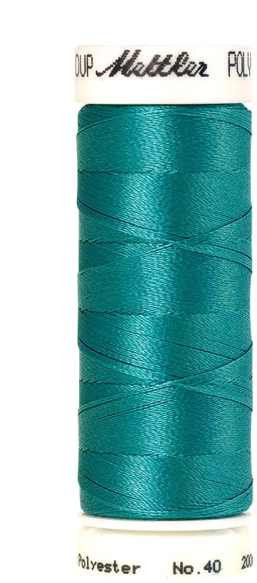 Amann Mettler Polysheen Borduurgaren 200m - Blauw