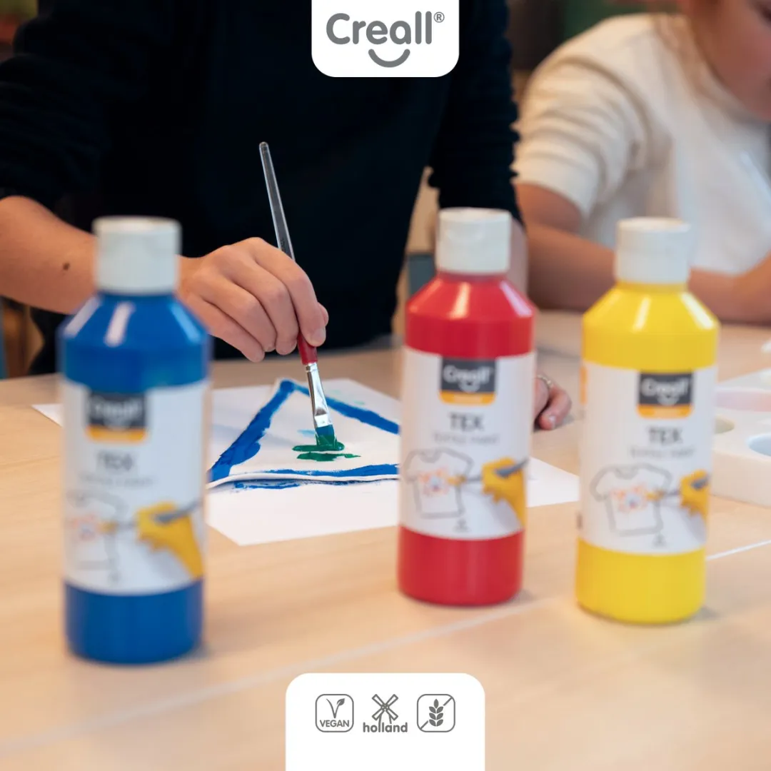 Creall Tex Textielverf Multicolor - 12x250ml