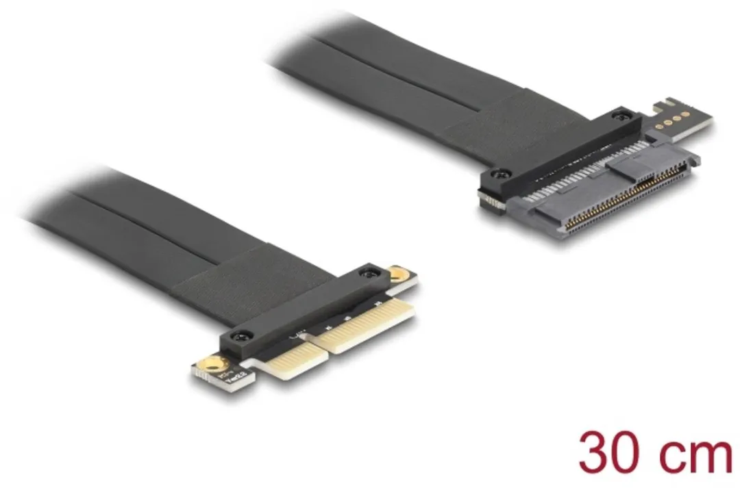Delock PCIe 3.0 x4 Riserkaart U.2 SFF-8639