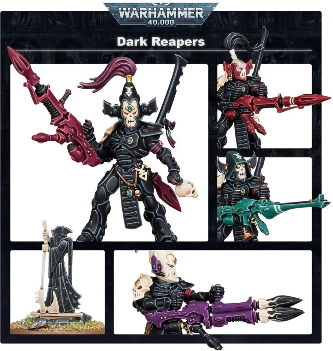 Games Workshop Warhammer 40.000 Aeldari Dark Reapers - 82 Onderdelen
