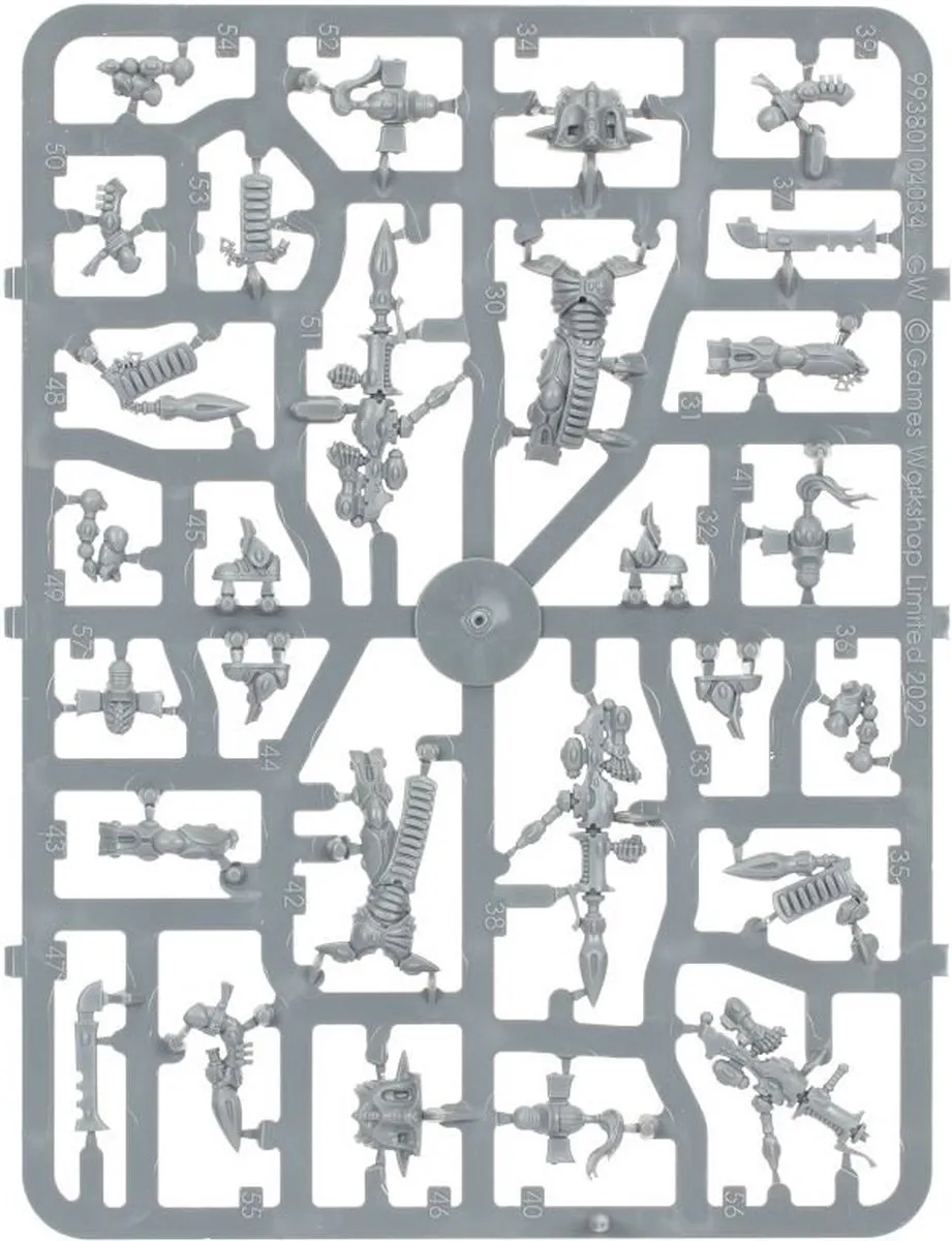 Games Workshop Warhammer 40.000 Aeldari Dark Reapers - 82 Onderdelen