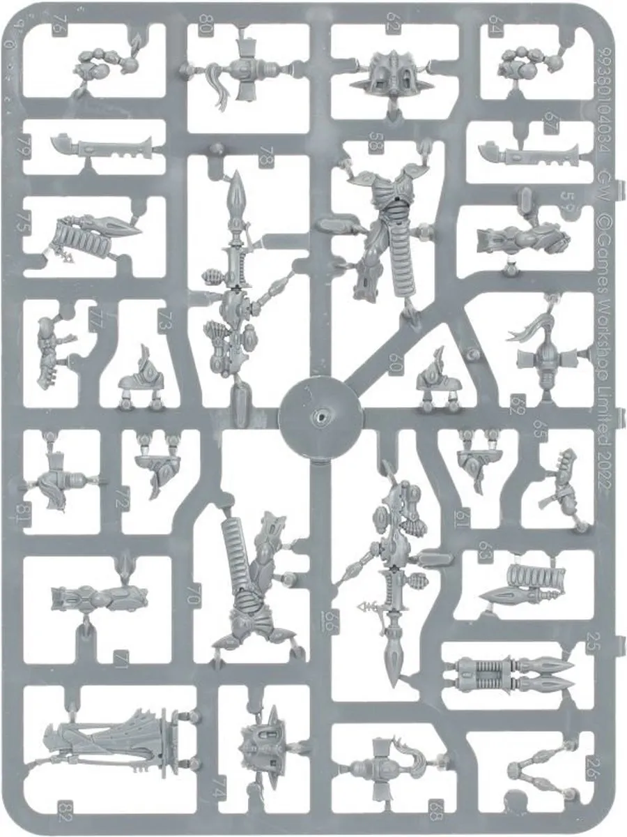 Games Workshop Warhammer 40.000 Aeldari Dark Reapers - 82 Onderdelen