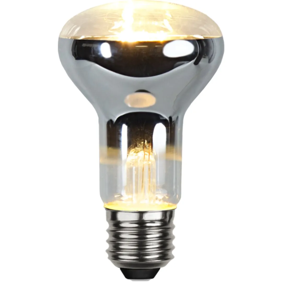 Star Trading Reflectorlamp R63 E27 4W - 3 Stuks - Rookglas