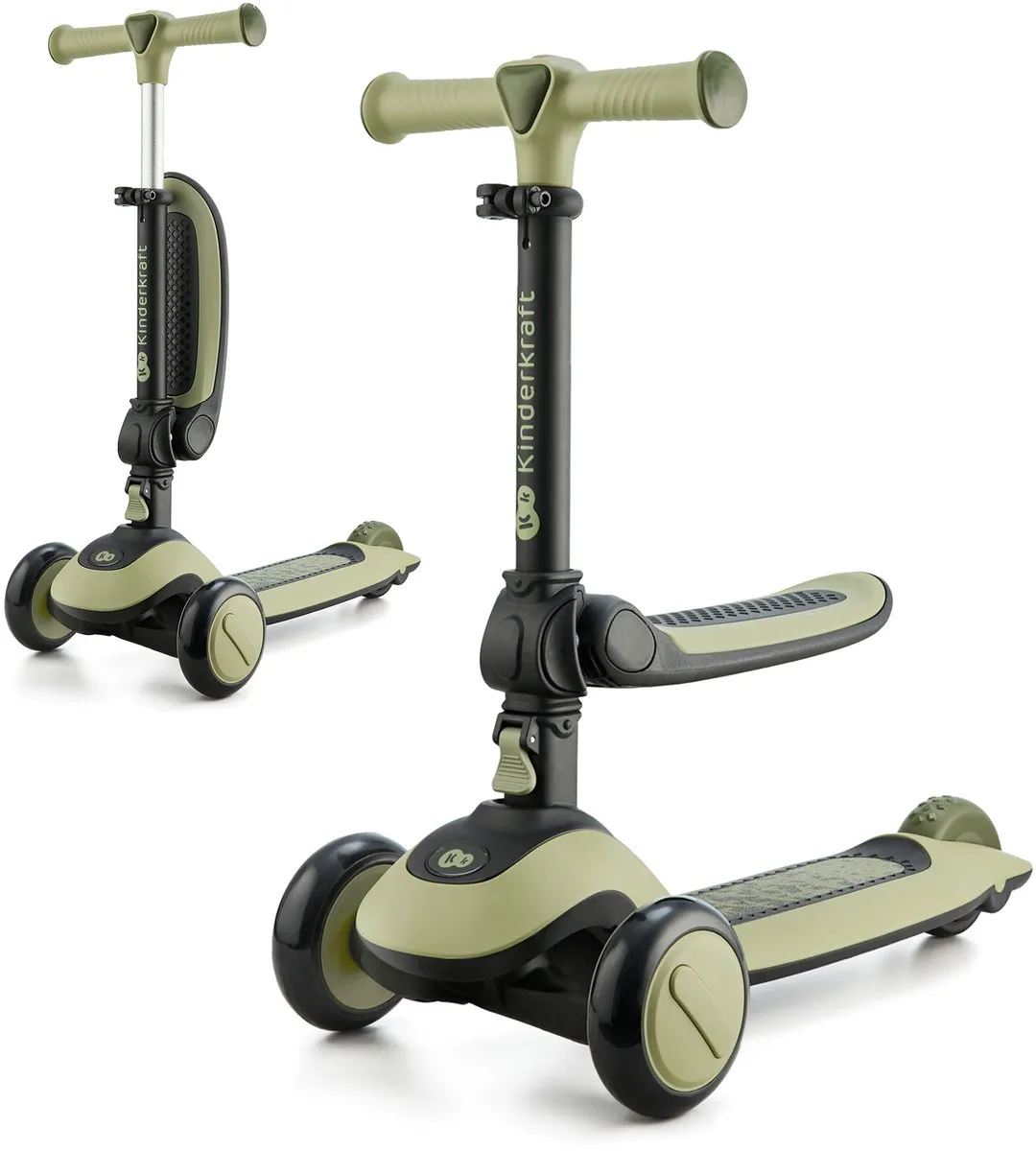 KinderKraft Halley 2-in-1 Loopfiets/Driewieler