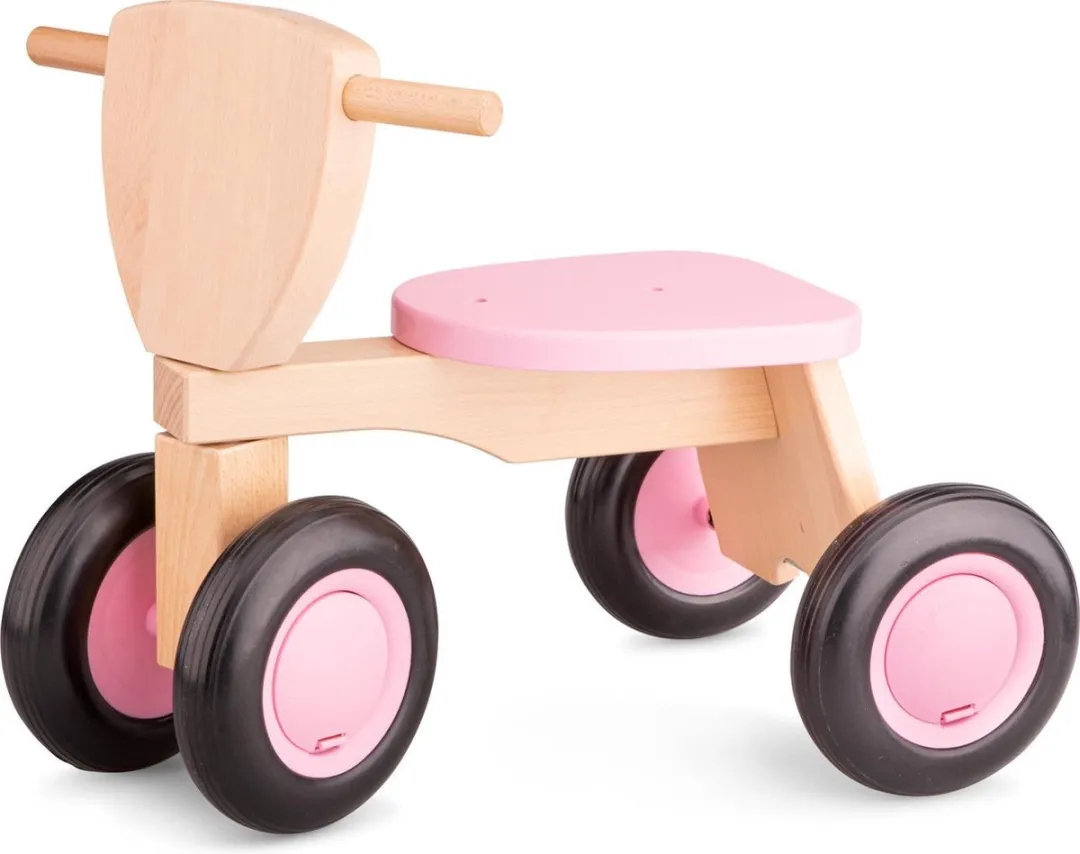 New Classic Toys Houten Loopfiets Road Star 11420 - Roze