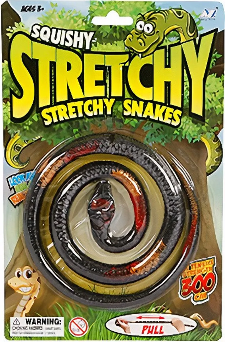 Toys Amsterdam Slang Stretchy Junior 620303 - 3m Groen