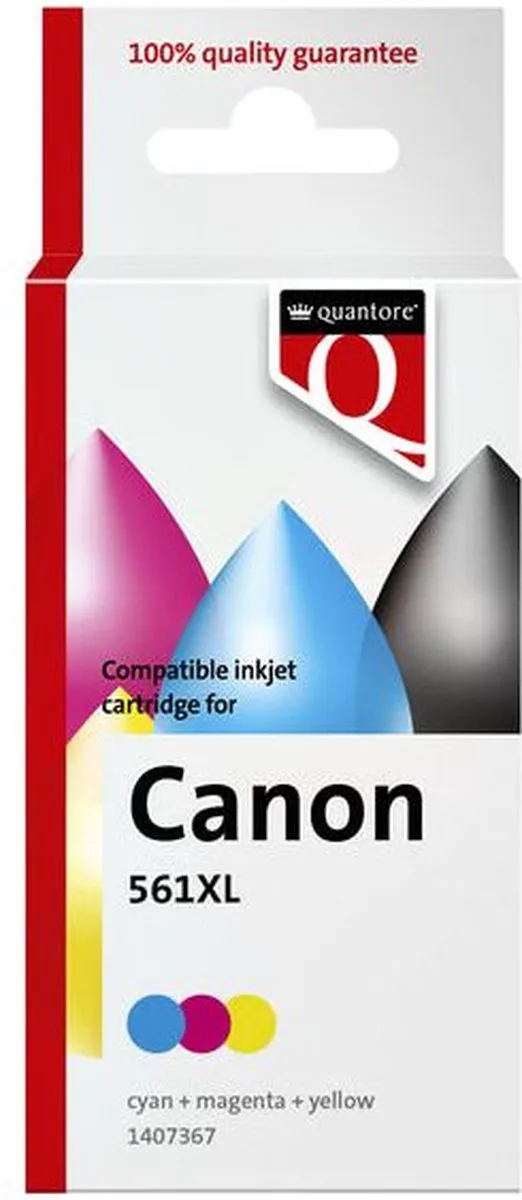 Quantore Inktcartridge CL561XL