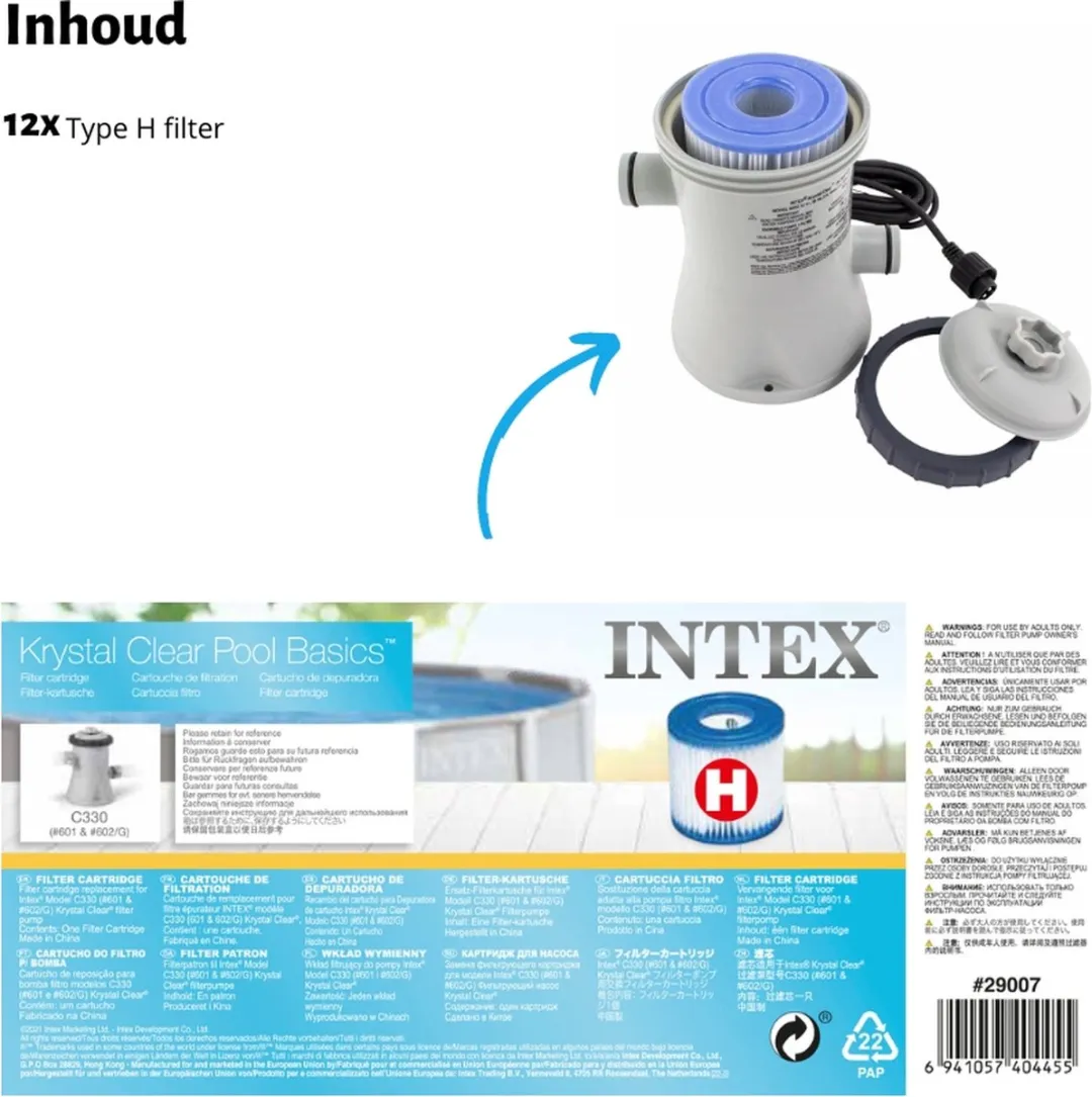 Intex Easy Set Zwembad 305x61cm - Blauw - 3077L - afbeelding 6 van 6