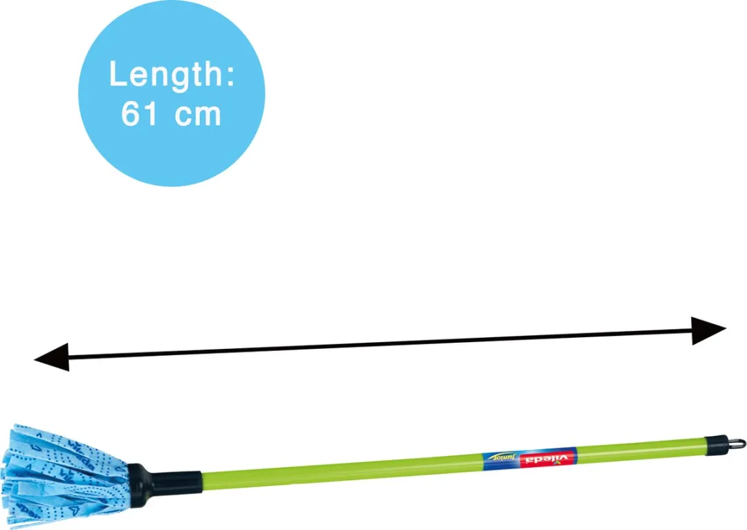 Klein Toys Vileda Color Line Dweilset - 2-delig - 61cm - Groen - afbeelding 6 van 6