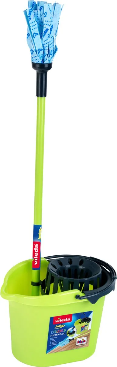 Klein Toys Vileda Color Line Dweilset - 2-delig - 61cm - Groen