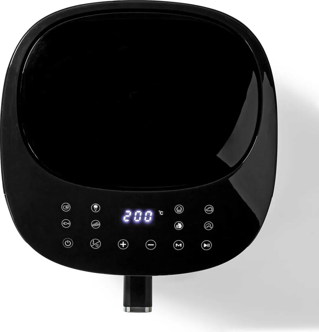 Nedis Airfryer XXL 7,2L - 8 Programma's - 1800W - Zwart