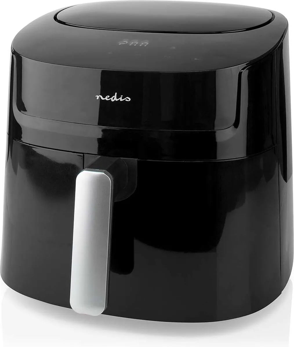 Nedis Airfryer XXL 7,2L - 8 Programma's - 1800W - Zwart - afbeelding 6 van 6