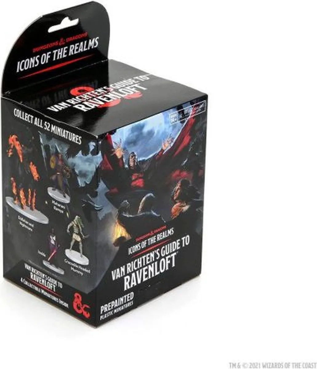 Wizkids D&D Icons of the Realms Van Richten's Guide Ravenloft Booster