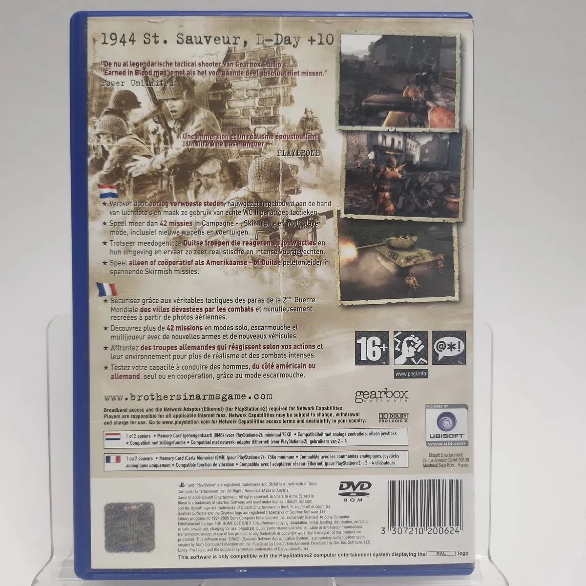 Ubisoft Brothers In Arms Earned In Blood - 4 Spelers