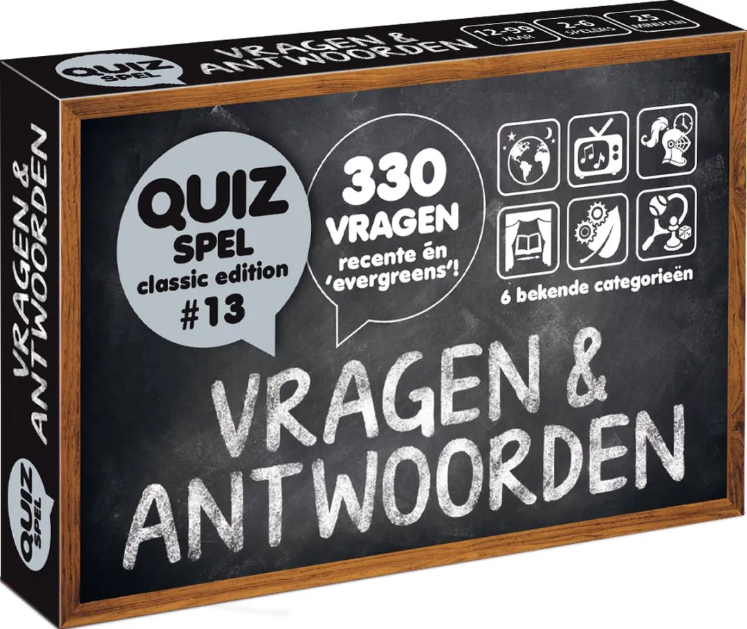 Vragen & Antwoorden #13 Trivia Quiz Kaartspel
