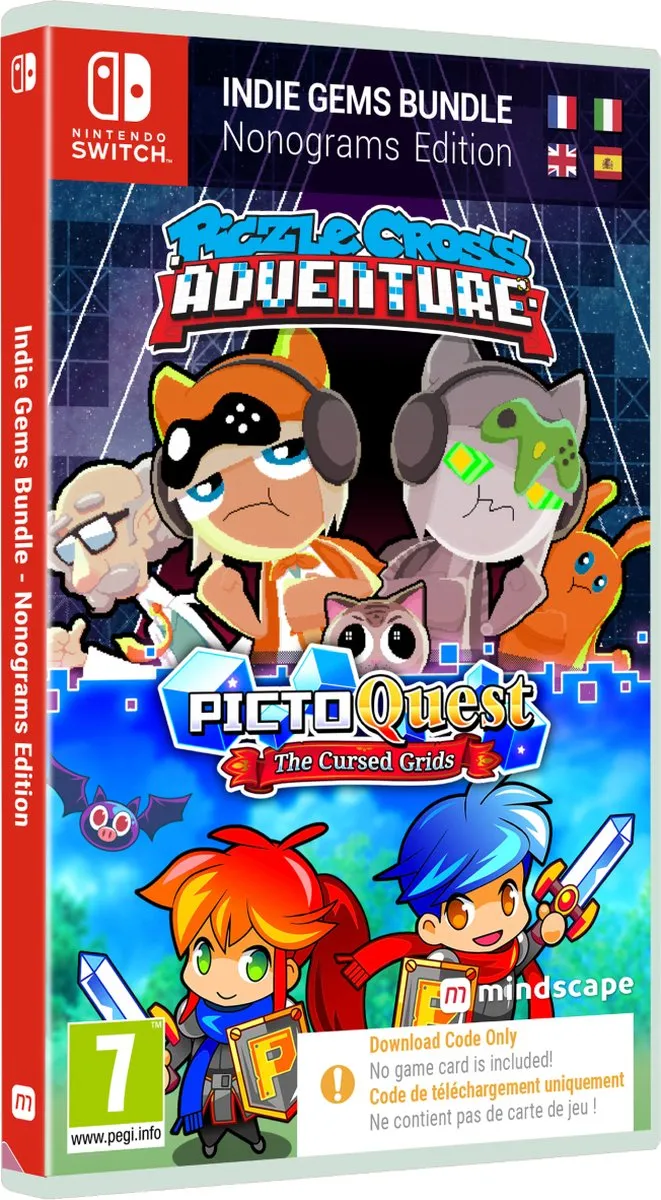 Mindscape Piczle Cross Adventure & PictoQuest Bundle - Nintendo Switch