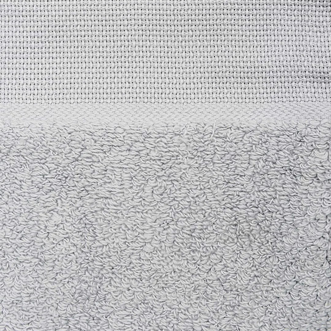 Rico Design Handdoek Aida Rand Grijs